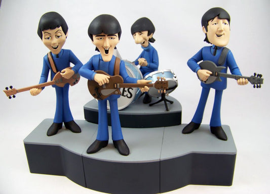 BEATLES: JOHN, PAUL, GEORGE & RINGO (CAR - MCFARLANE-2007-SET OF 4