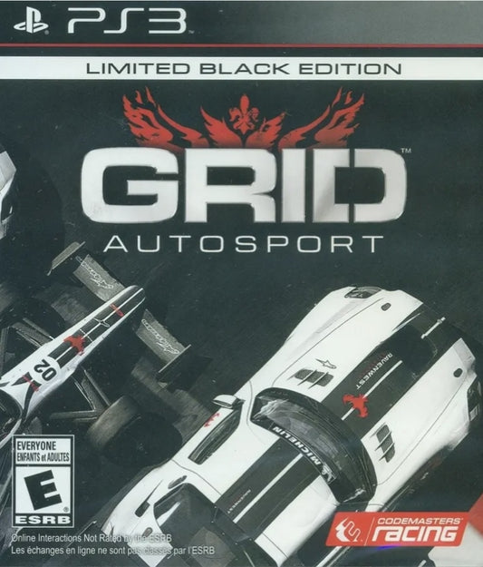 GRID: AUTOSPORT (LIMITED BLACK EDITION)  - PS3