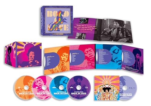 THE JIMI HENDRIX EXPERIENCE - BOLD AS LOVE (4CD + BLURAY AUDIO) (CD)