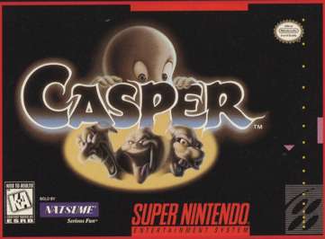 CASPER  - SNES (W/BOX & MANUAL)