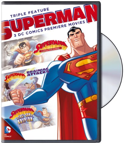 SUPERMAN (ANIMATED) - DVD-TRIPLE FEATURE