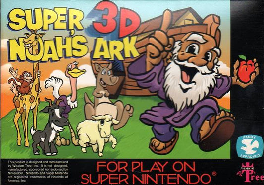SUPER 3D NOAH'S ARK  - SNES