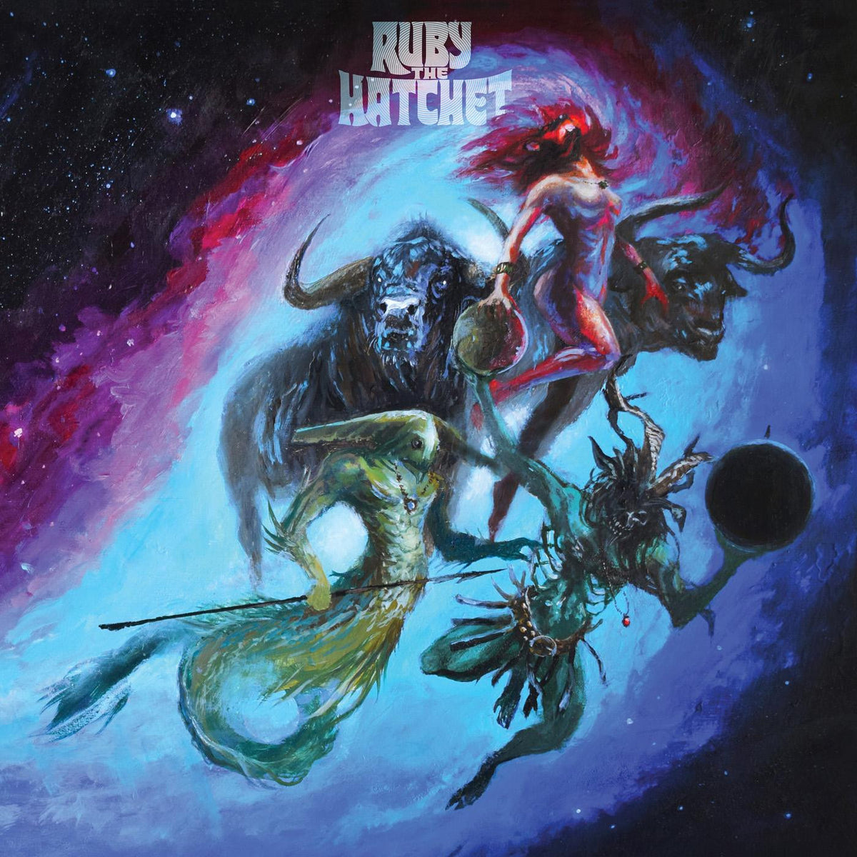 RUBY THE HATCHET - PLANETARY SPACE CHILD (MARBLED GOLD VINYL)