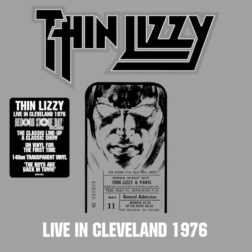 THIN LIZZY - LIVE IN CLEVELAND 1976