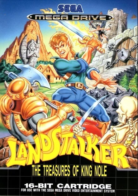 LANDSTALKER TREASURES OF KING NOLE  - GENESIS