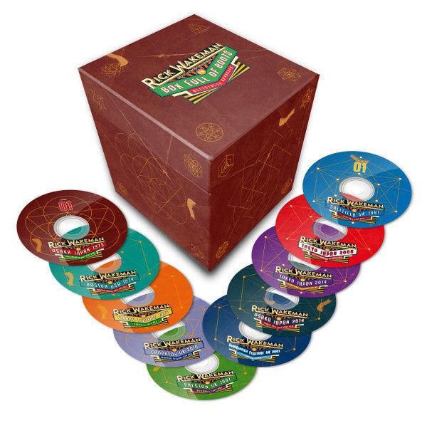 WAKEMAN, RICK  - BOX FULL OF BOOTS (10CDS)(BOX SET)