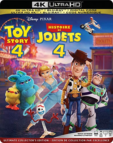 TOY STORY 4  [4K ULTRA HD + BLU-RAY + DIGITAL] (BILINGUAL)