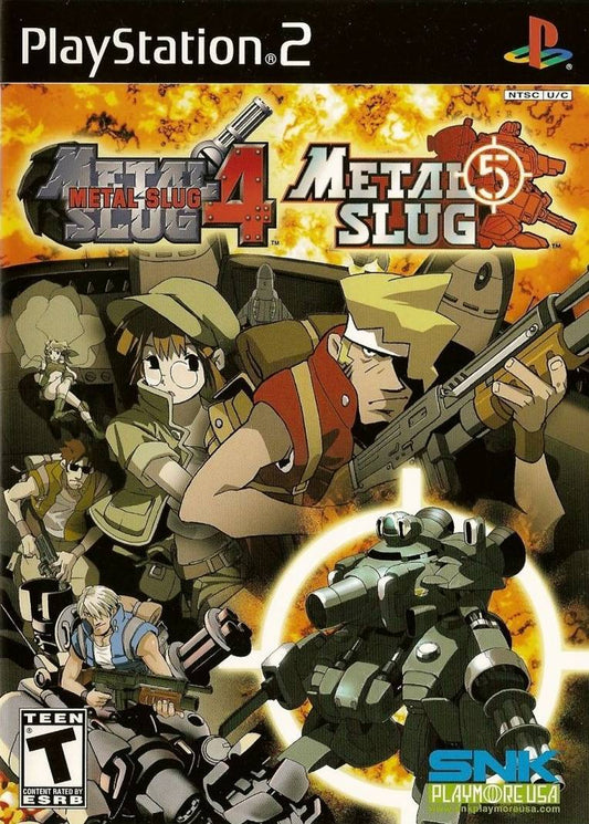 METAL SLUG 4 & 5  - PS2