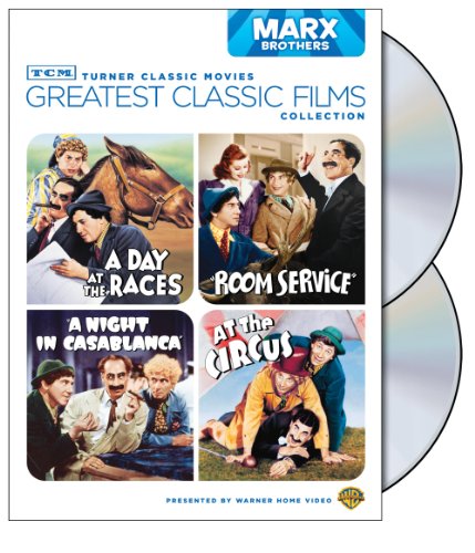 TCM GREATEST CLASSIC FILMS COLLECTION: MARX BROTHERS (A DAY AT THE RACES / A NIGHT IN CASABLANCA / ROOM SERVICE / AT THE CIRCUS) [IMPORT]