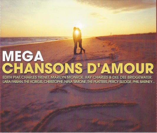 VARIOUS  - MEGA CHANSONS D'AMOUR (4CDS)