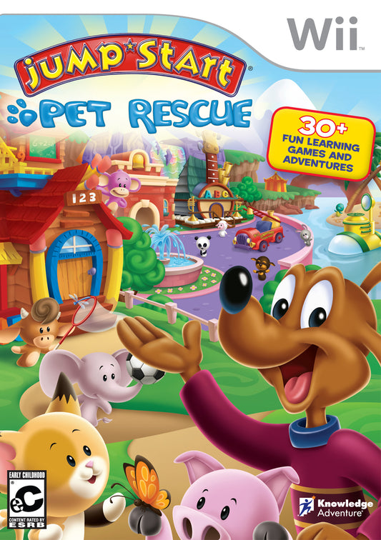 JUMPSTART: PET RESCUE  - WII