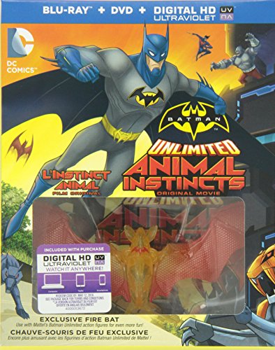 BATMAN UNLIMITED: ANIMAL INSTINCTS  [BLU-RAY + DIGITAL COPY + FIGURINE] (BILINGUAL)