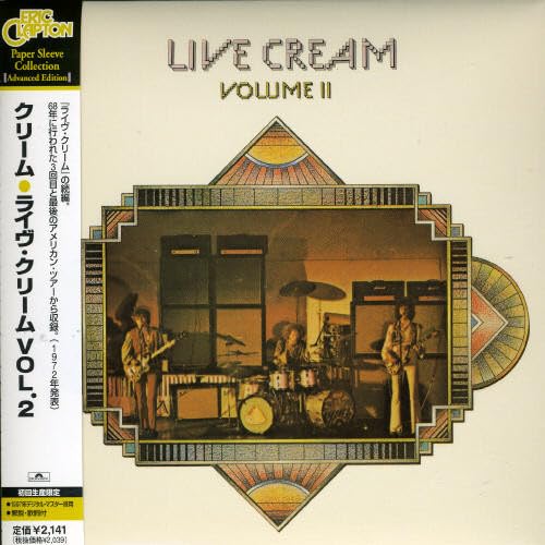 CREAM - LIVE CREAM V2 (JAPAENSE)