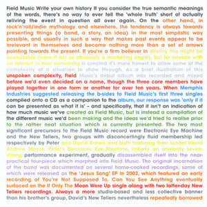 FIELD MUSIC  - WRITE YOUR OWN HISTORY