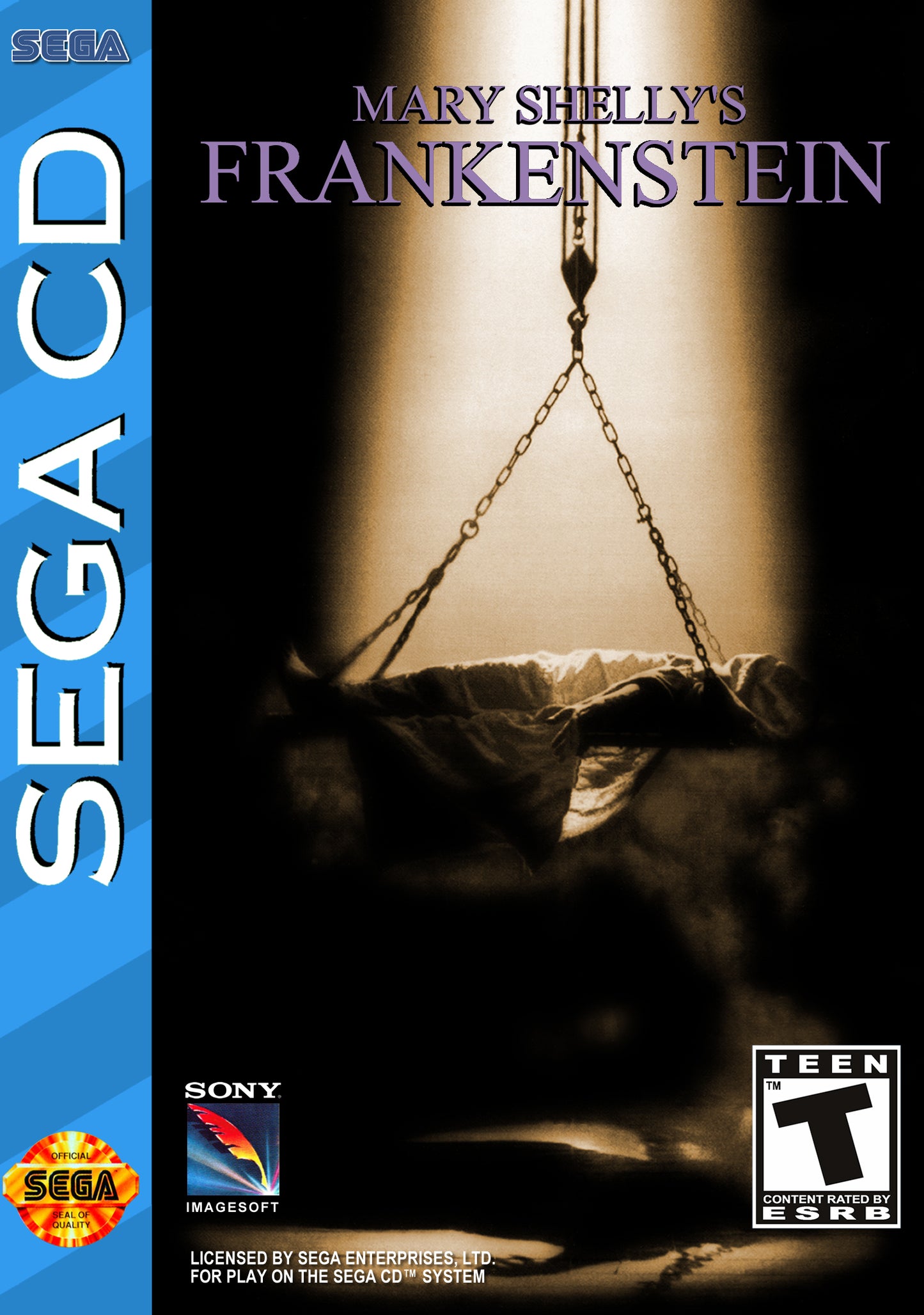 MARY SHELLEY'S FRANKENSTEIN/BRAM STOKER'  - SEGACD