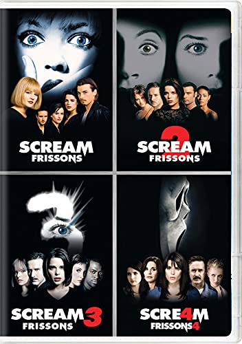 SCREAM - DVD-4 FILM COLLECTION (1,2,3,4)