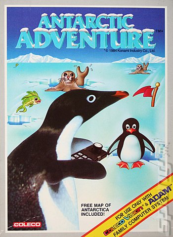 ANTARCTIC ADVENTURE  - COLECO