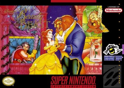 BEAUTY & THE BEAST  - SNES (W/BOX)