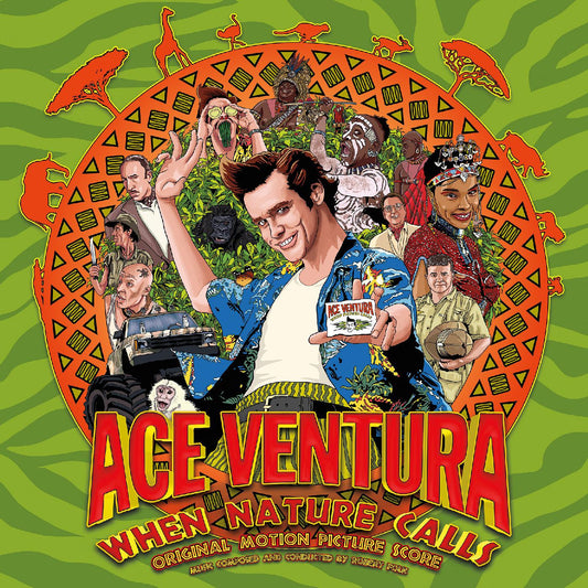 VARIOUS ARTISTS - ACE VENTURA: WHEN NATURE CALLS - ORIGINAL MOTION PICTURE SCORE (INDIE EXCLUSIVE, RED, WHITE & BLUE VINYL)