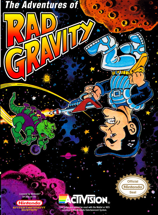 ADVENTURES OF RAD GRAVITY  - NES (W/BOX)