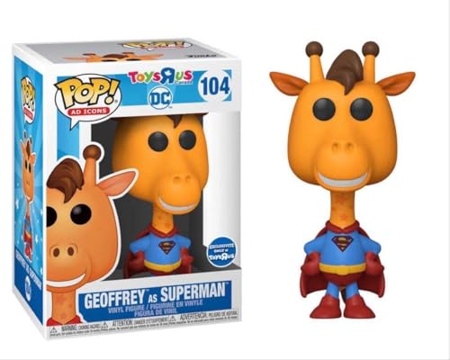 TOYS R US: GEOFFREY AS SUPERMAN #104 - FUNKO POP!-EXCLUSIVE