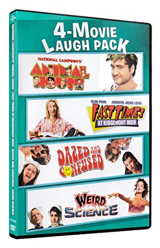 ANIMAL HOUSE/FAST TIMES/DAZED/WEIRD SCIE - DVD-4 MOVIE LAUGH PACK COMEDY SET