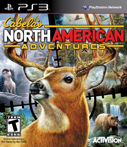 CABELA'S NORTH AMERICAN ADVENTURES - PLAYSTATION 3 STANDARD EDITION