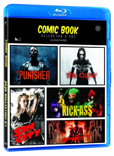 COMIC BOOK COLLECTOR'S SET (THE PUNISHER / THE CROW / KICK ASS / SIN CITY / THE SPIRIT) [BLU-RAY]