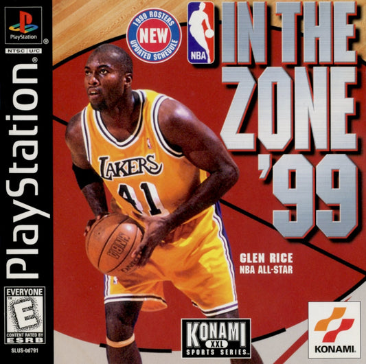 NBA IN THE ZONE '99  - PS1