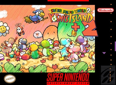 SUPER MARIO WORLD 2: YOSHI'S ISLAND  - SNES