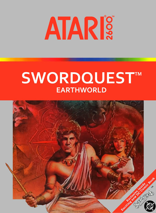 SWORDQUEST: EARTHWORLD  - ATARI2600