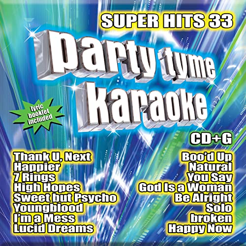 KARAOKE - PARTY TYME KARAOKE: SUPER HITS 33