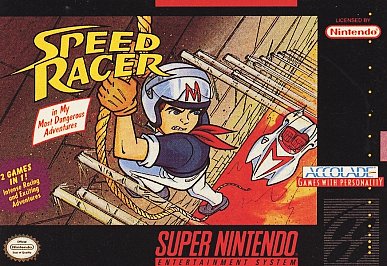 SPEED RACER  - SNES (W/BOX & MANUAL)