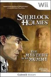 SHERLOCK HOLMES: MYSTERY OF THE MUMMY  - WII