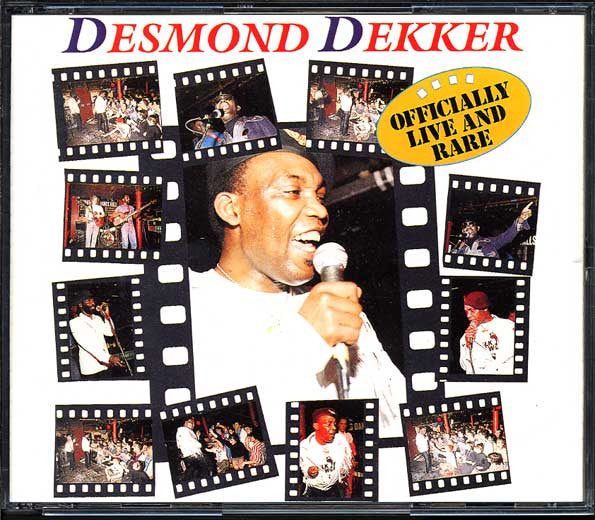 DEKKER, DESMOND  - OFFICIALLY LIVE & RARE-2CDS