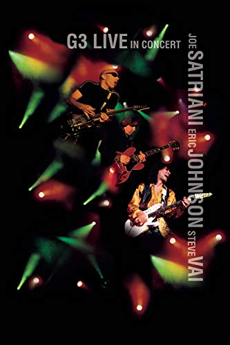 G3 - LIVE IN CONCERT: (SATRIANI, JOHNSON & VAI) (1996) [IMPORT]