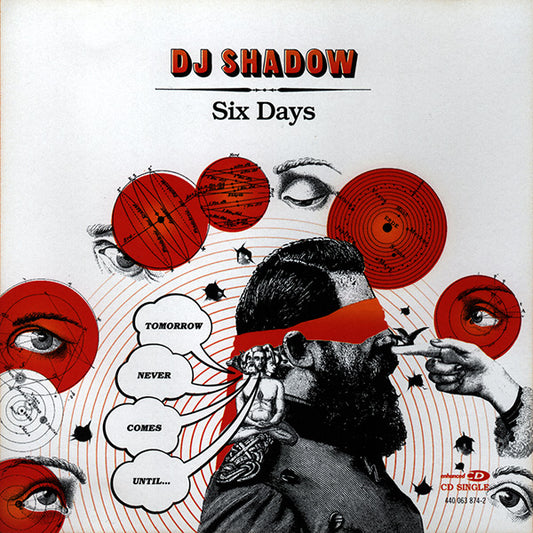DJ SHADOW  - SIX DAYS (CDS)
