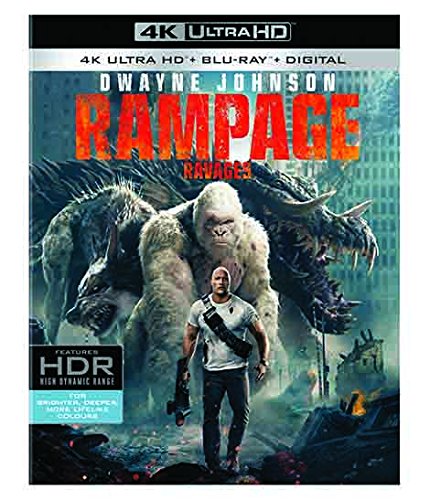 RAMPAGE (BILINGUAL) [4K UHD + BLU-RAY + DIGITAL]