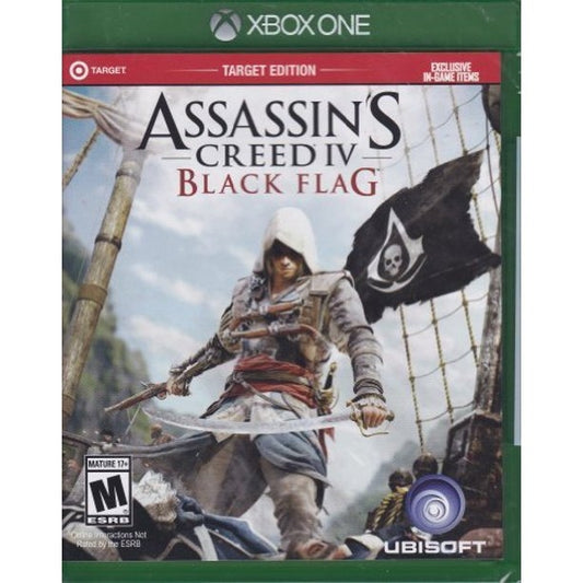 ASSASSIN'S CREED IV: BLACK (W/BOX & STAT  - XBXONE