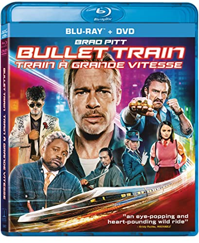 BULLET TRAIN  - BLU-2022-BRAD PITT-INC. DVD COPY