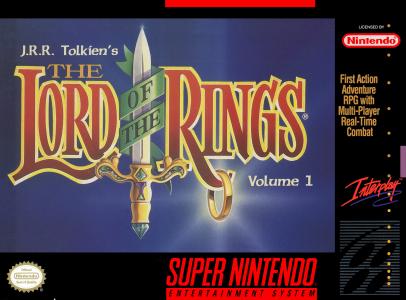 LORD OF THE RINGS: VOLUME 1  - SNES (W/BOX & MANUAL)