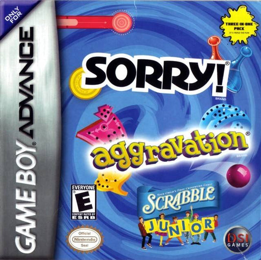 AGGRIVATION/SORRY/SCRABBLE JR.  - GBA