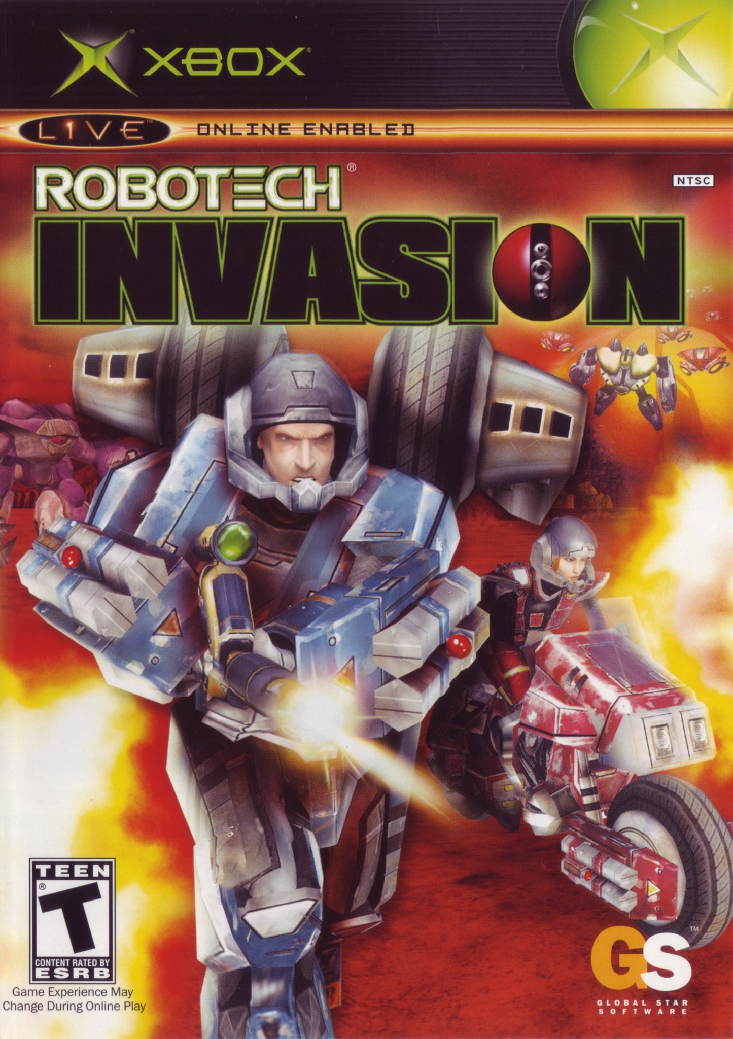 ROBOTECH: INVASION  - XBOX