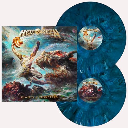 HELLOWEEN - GIANTS & MONSTERS (DEEP OCEAN BLUE MARBLED VINYL)