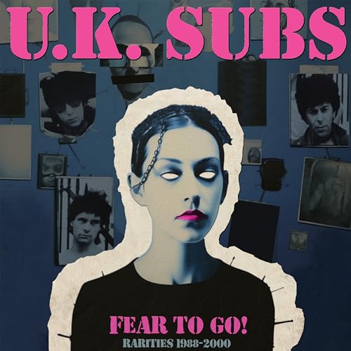 UK SUBS - FEAR TO GO! RARITIES 1988-2000 - PINK