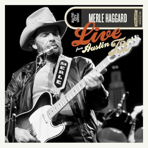 MERLE HAGGARD - LIVE FROM AUSTIN, TX '85 (BLACK & BLUE MARBLE VINYL)