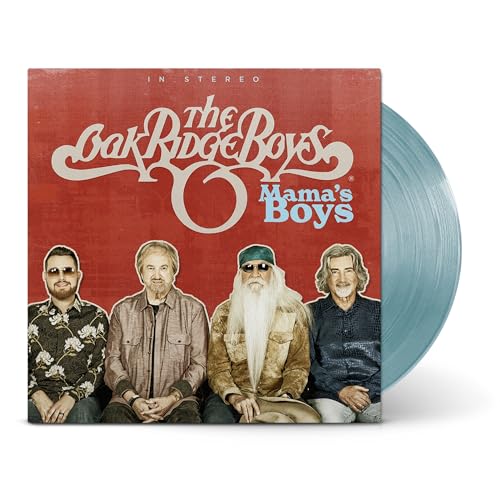 THE OAK RIDGE BOYS - MAMA'S BOYS (TRANSLUCENT SEA GLASS LP)