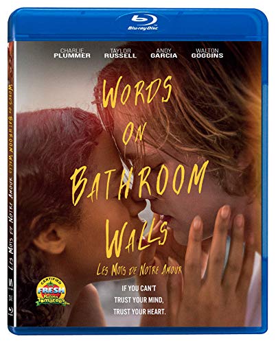 WORDS ON BATHROOM WALLS  - BLU