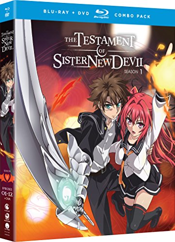 THE TESTAMENT OF SISTER NEW DEVIL - SEASON ONE [BLU-RAY + DVD]