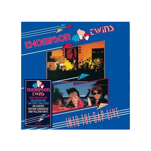 THOMPSON TWINS - INTO THE GAP: LIVE! [TURQUOISE/YELLOW 2 LP] - VINYL LP(X2) - RSD 2025
